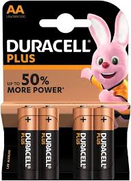 BAZAR PILES DURACELL AA PACK DE 4