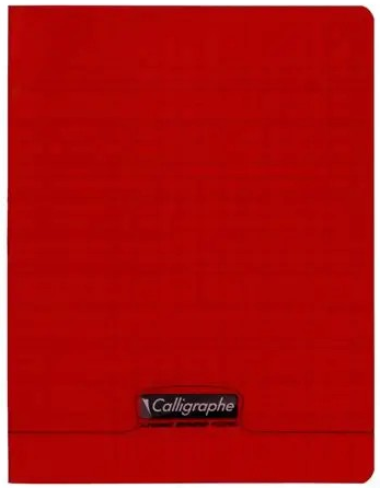 CAHIER 32P DOUBLE LIGNE CALLIGRAPHE