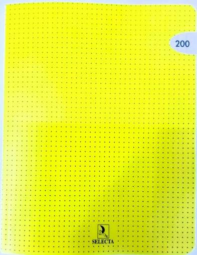 CAHIER SELECTA 200P POLOPRO