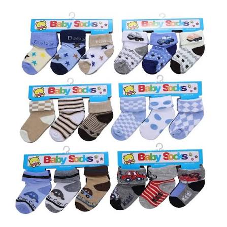CHAUSSETTES BEBE PACK DE 3