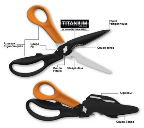 CISEAUX SKILINE PLASTIQUE 302
