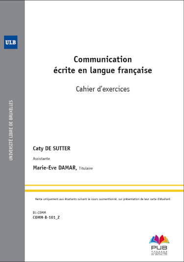 COMMUNICATION EN LANGUE FRANCAIS BK5