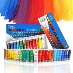 [06244] ACRYLIC COLOUR PAINT SET WEIBO WB-9519-12