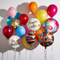 [05380] BALLOON HBD TIPTOP MACAROON COLOR