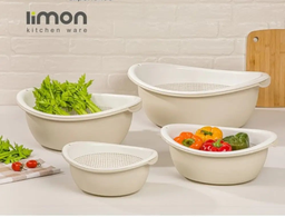 [05833] BAZAR COLANDER  & BOWL LIMON 020