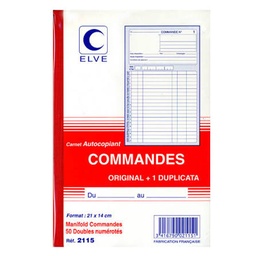 [00701] BON DE COMMANDE A5 DUPLI 8815