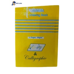 [01672] CAHIER DE DESSIN 32P CALLIGRAPHIE