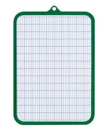 ARDOISE BLANCHE BORDURE ALU 25*35
