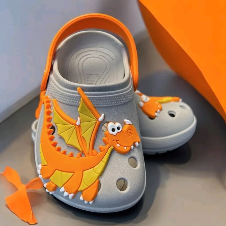 BABOUCHE CROC HAPPY DINOSAURS
