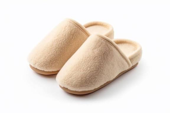 BABOUCHE PANTOUFLE EN PELUCHE GP