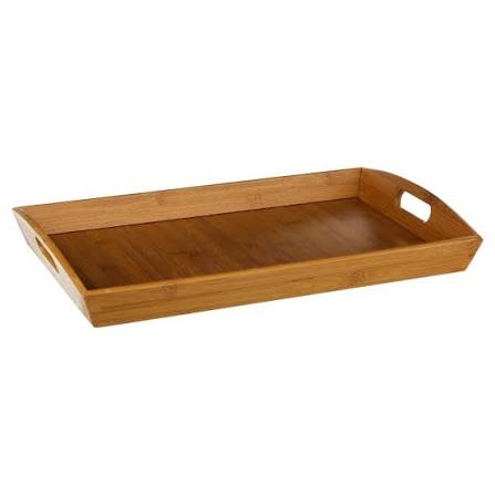 BAZAR PLATEAU EN BOIS LOURD