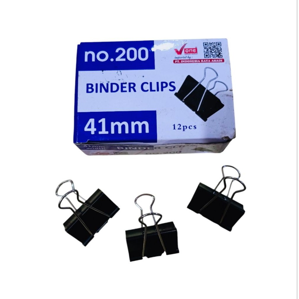 BINDER CLIPS SKILINE 41MM JL-8802