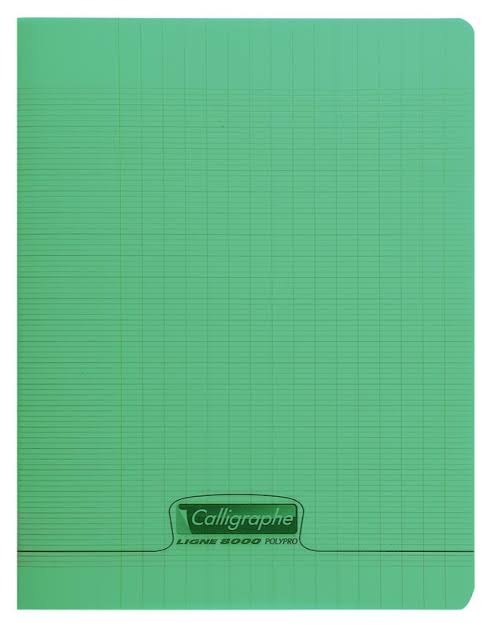 CAHIER CALLIGRAPHE 192P A5 PP 90G 18345