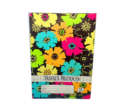 CAHIER GOLD 144P TP POLYPRO 80G