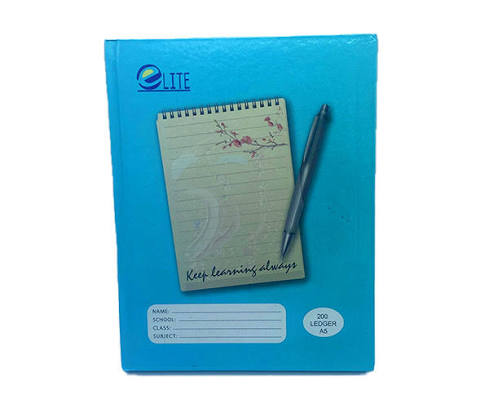 CAHIER LEDGER A5 200P PL LOCALE