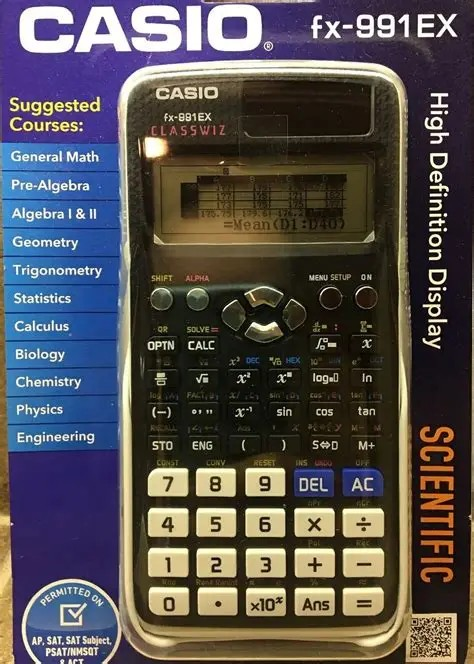 CALCULATRICE SCIENTIFIQUE CASIO FX-991EX LOCALE