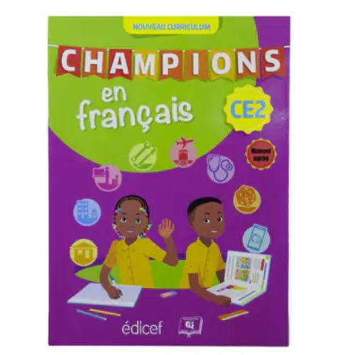 CHAMPIONS EN FRANCAIS LIVRET CE2