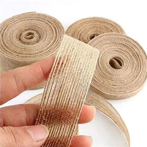 CRAFT FILE A TRICOTER JUTE RIBBON 10M