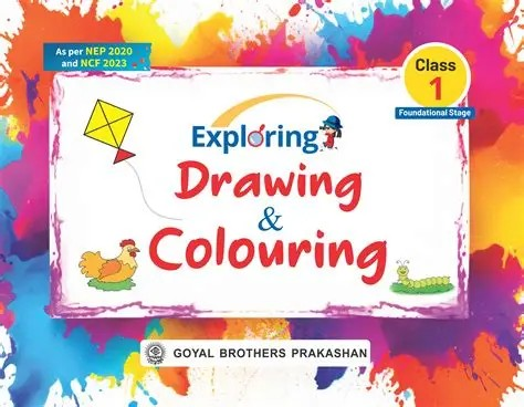 DAV DRAWING AND COLOURING CLASS 1