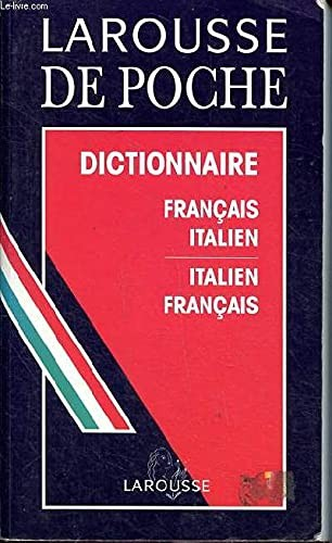 DICTIONNAIRE LAROUSSE FRANCAIS ITALIEN POCHE
