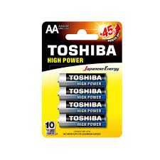 [04621] BAZAR PILES TOSHIBA AA PACK DE 4