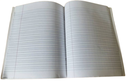 [02663] CAHIER 32P DOUBLE LIGNE LOCALE