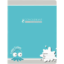 [098702] CAHIER CONQUERANT DOUBLE LIGNE 32P