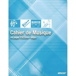 [06818] CAHIER DE MUSIQUE ANCOR 48P 69310