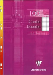 [04193] COPIES DOUBLES A4 PLAIN 50 FEUILLES