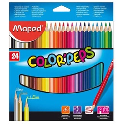 [00304] CRAYON DE COULEUR MAPED COLOR PEPS *24 183224