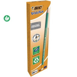 [07168] CRAYON HB BIC EVOLUTION AVEC GOMME