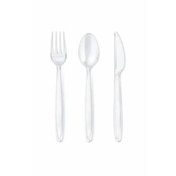 [03376] CUILLERE FOURCHETTE JETABLE
