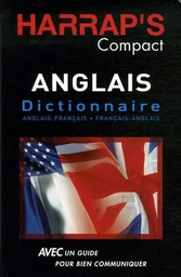 [05413] DICTIONNAIRE HARRAPS COMPACT ANGLAIS