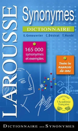 [02400] DICTIONNAIRE LAROUSSE DES SYNONYMES