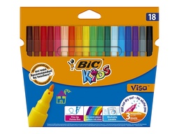 [01489] FEUTRE BIC 18 COULEURS